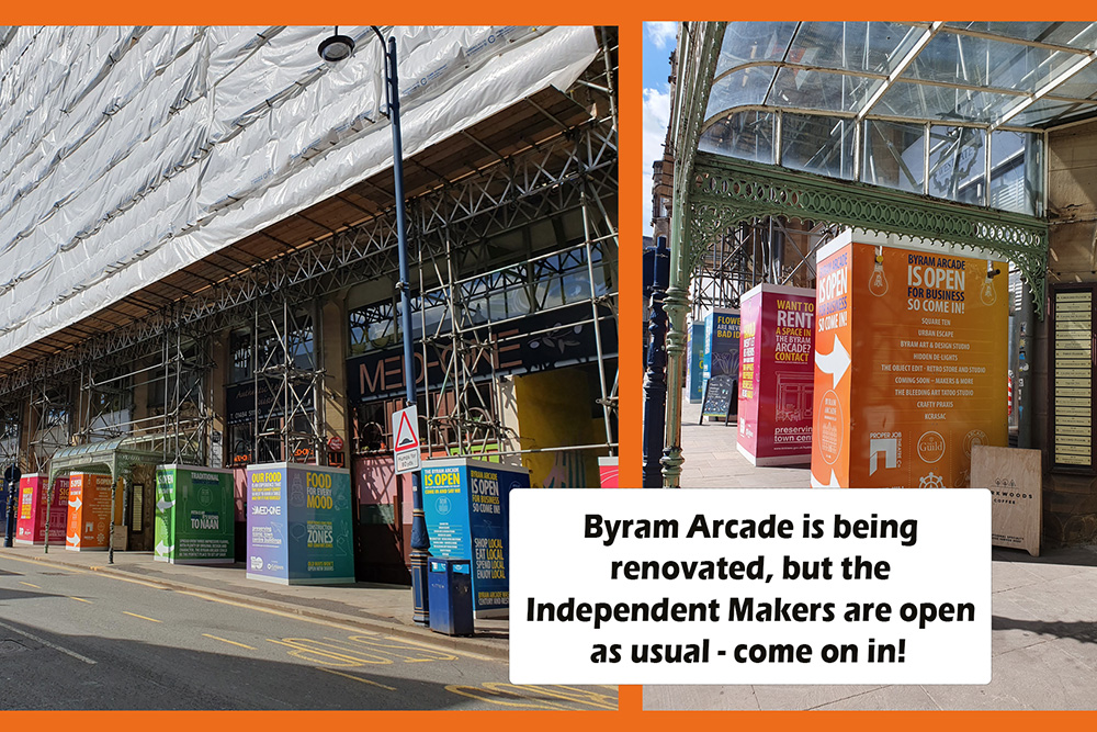 Byram Arcade Renovation s, come on in!