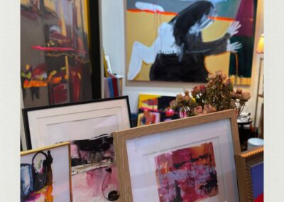 Starlorn Art Gallery with artist Deborah Gardner at Byram Arcade Huddersfield