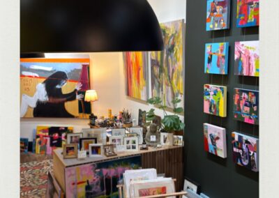 Starlorn Art Gallery with artist Deborah Gardner at Byram Arcade Huddersfield